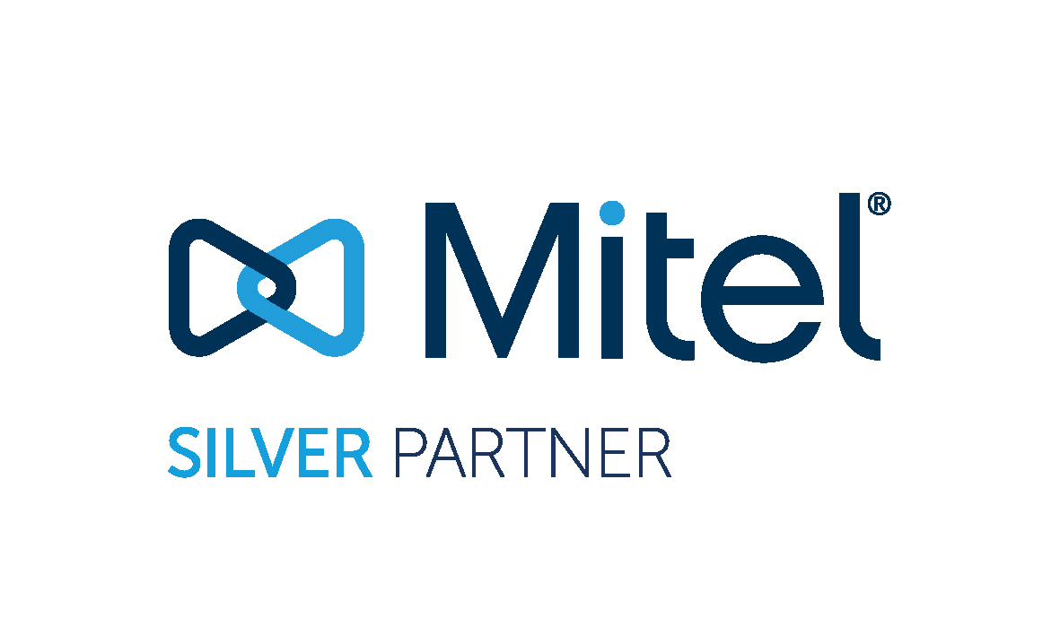 Mitel silver parter recognition logo